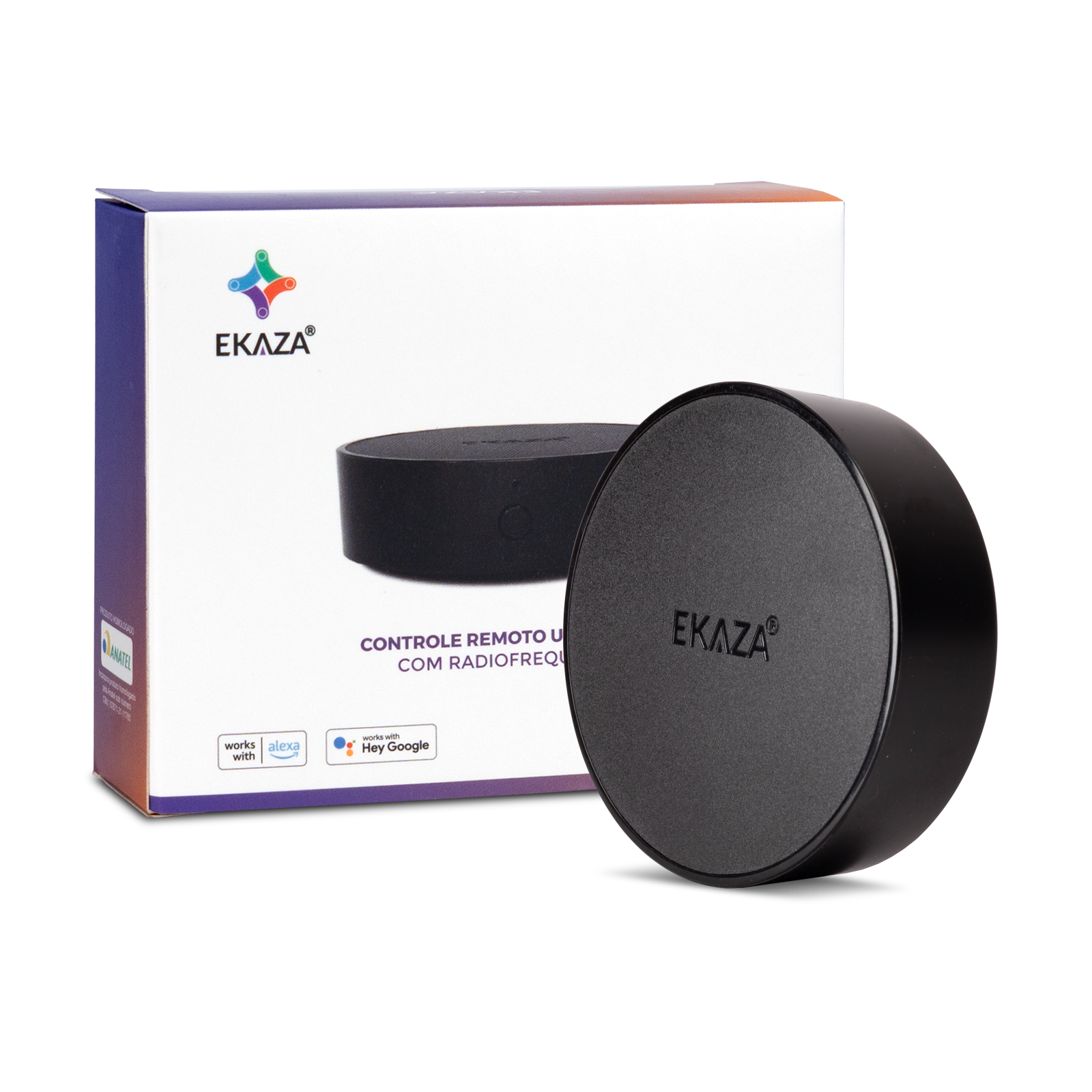 Mini Controle Remoto Universal Inteligente Wifi+RF433