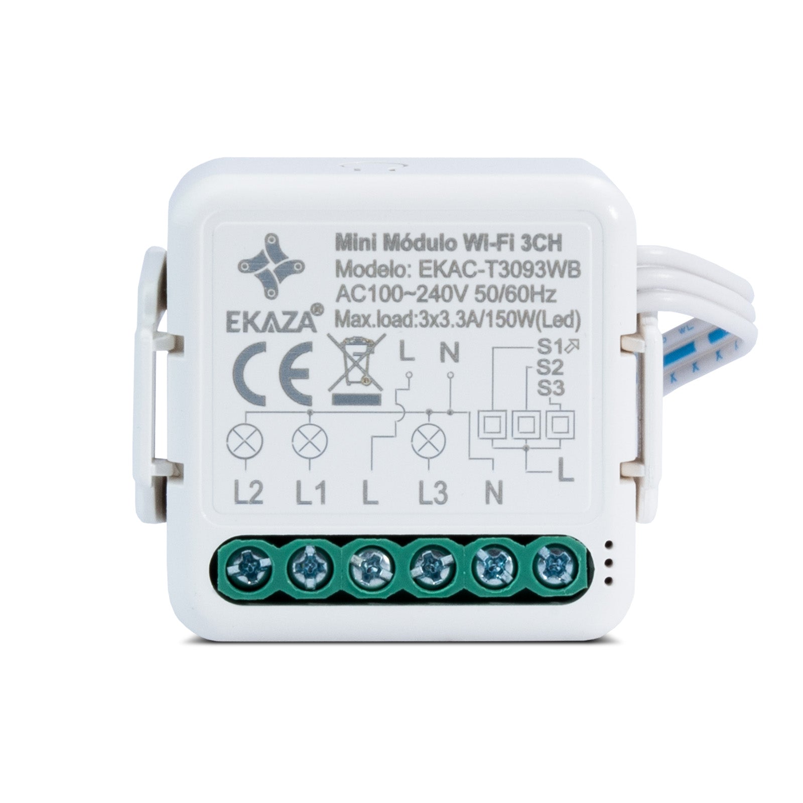 Paralero Wifi 3ch Mini Smart Relay Module Switch