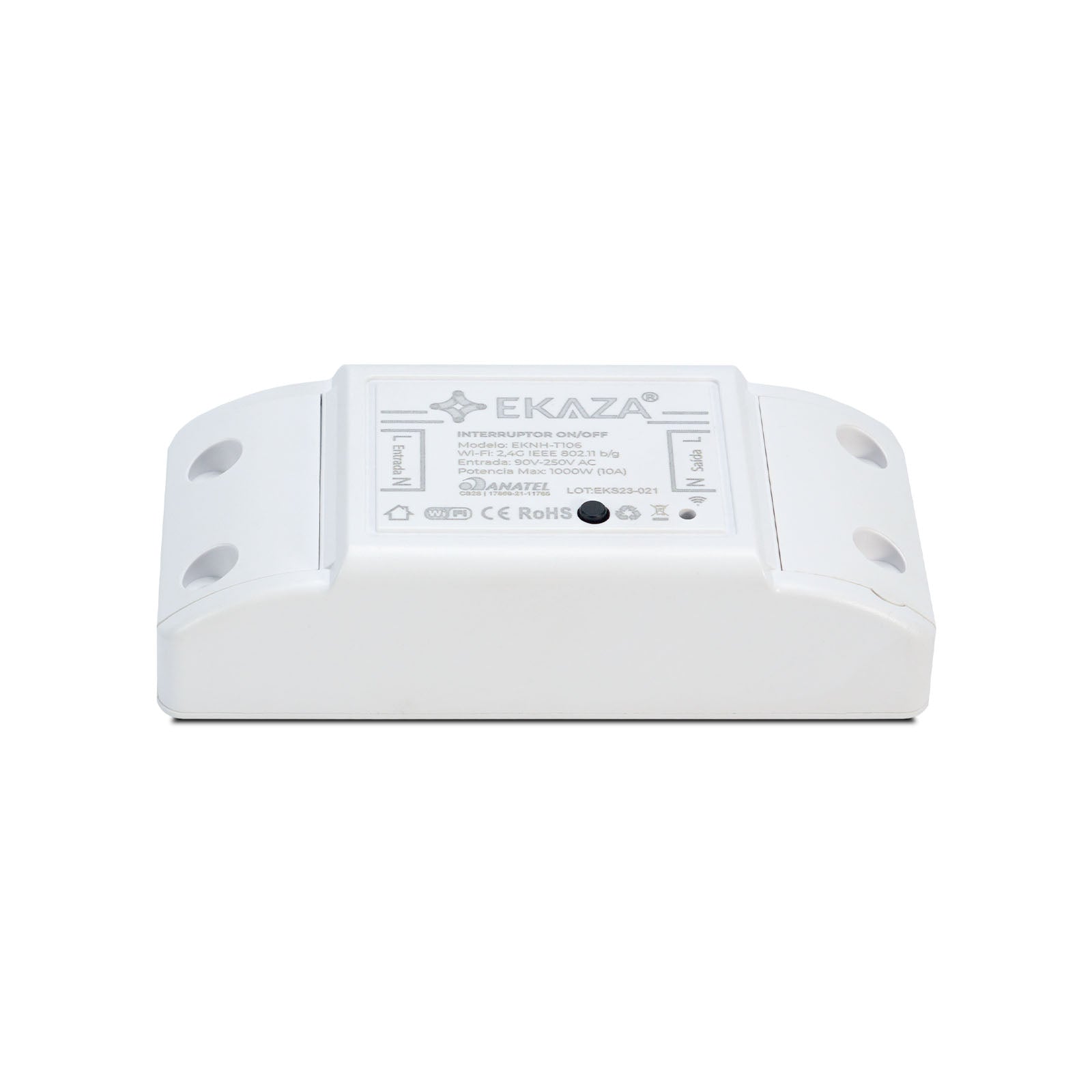 Interruptor Mini Relé Módulo Inteligente On/Off Wifi 10a
