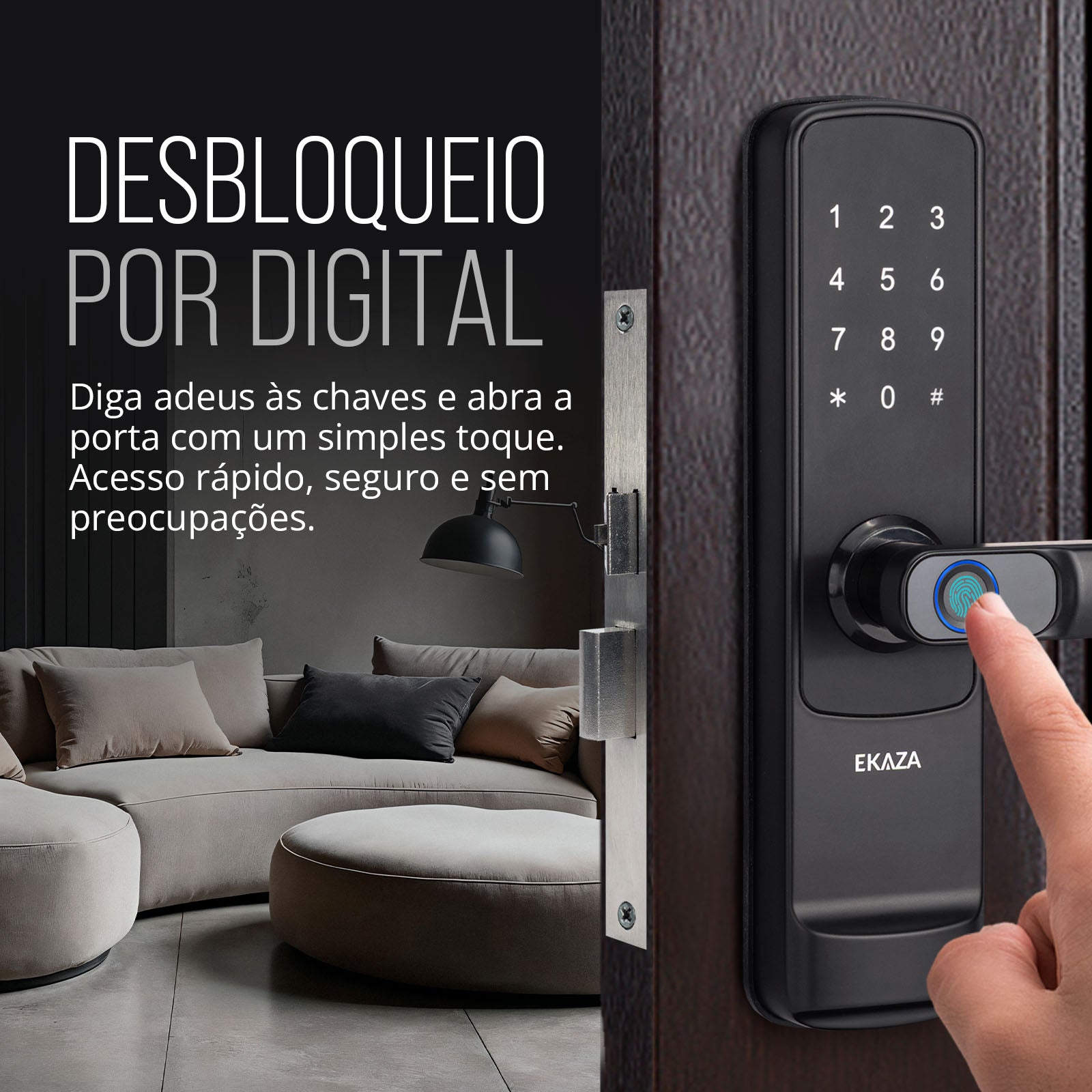 Alloy Biometric Digital Lock