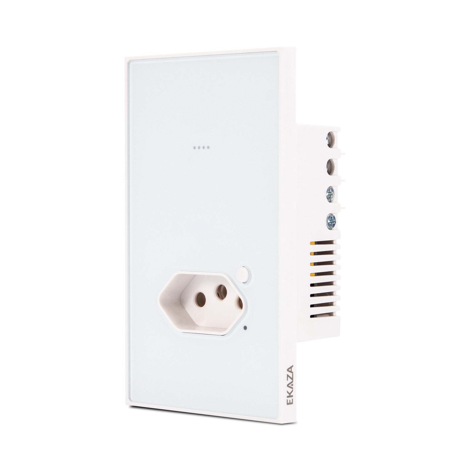 Interruptor Wifi Soft Touch Série Vênus 1 Botão com Tomada 4x2