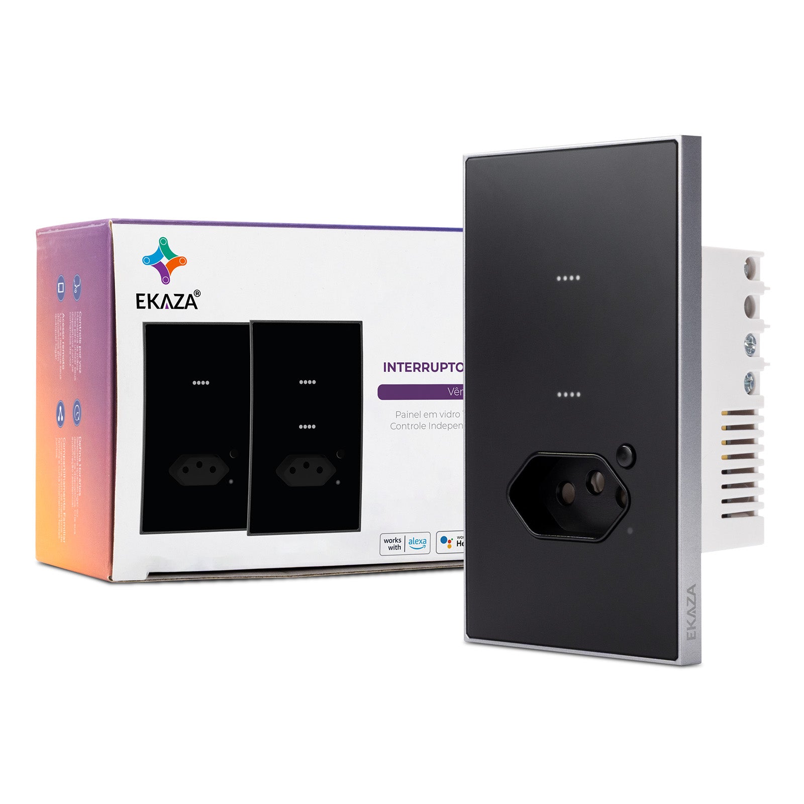 Venus Series Soft Touch Wifi Switch 2 Button with 4x2 Socket