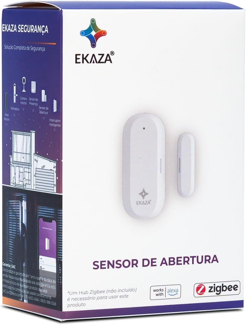 Sensor de Abertura de Portas e Janelas Inteligente, Zigbee 3.0 T1012