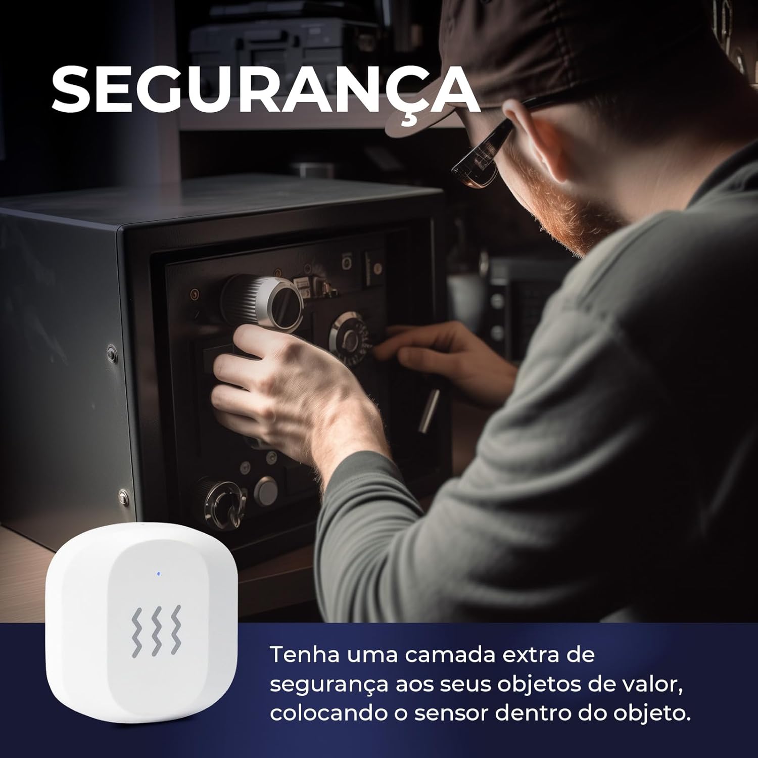 Zigbee 3.0 Vibration Sensor T1016