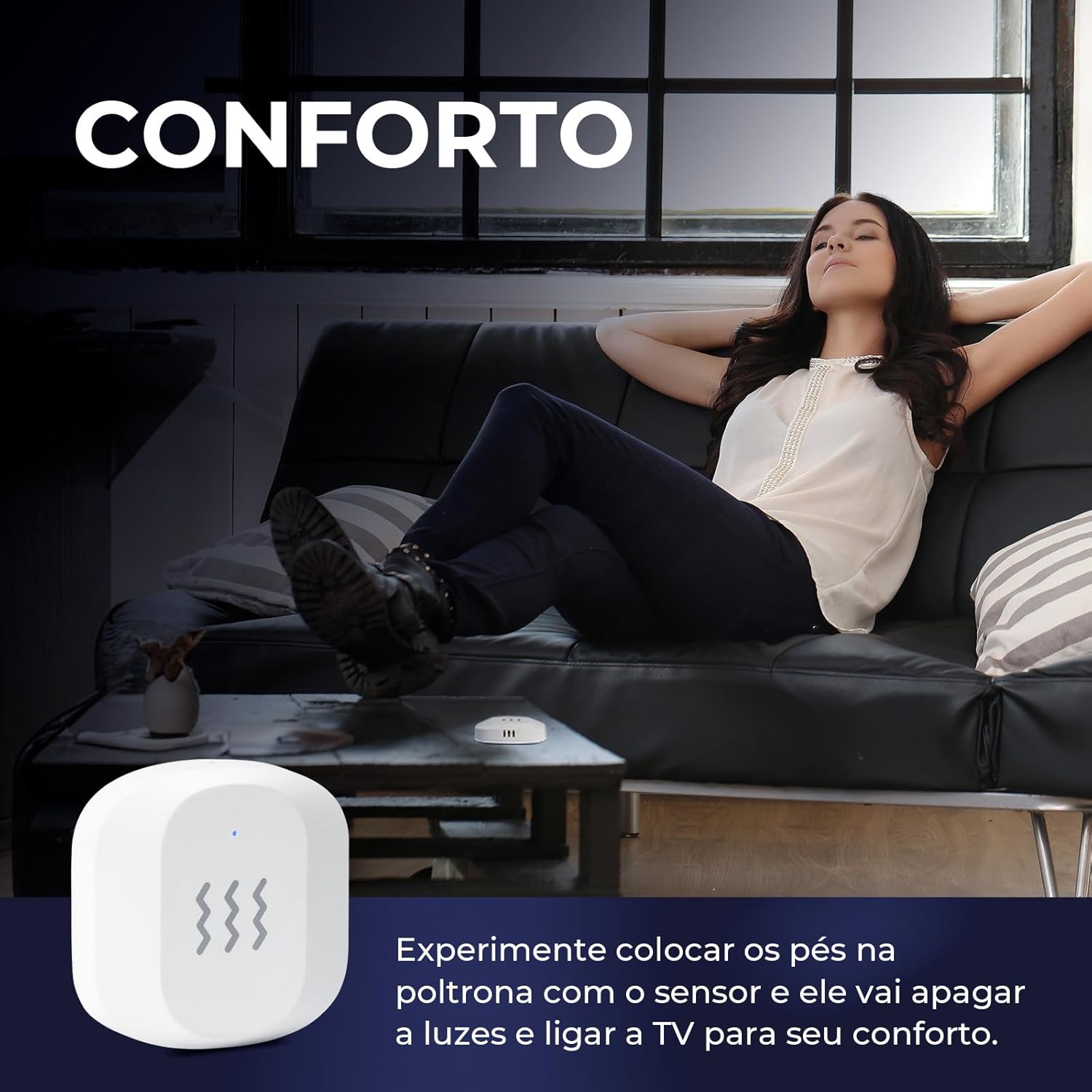 Zigbee 3.0 Vibration Sensor T1016