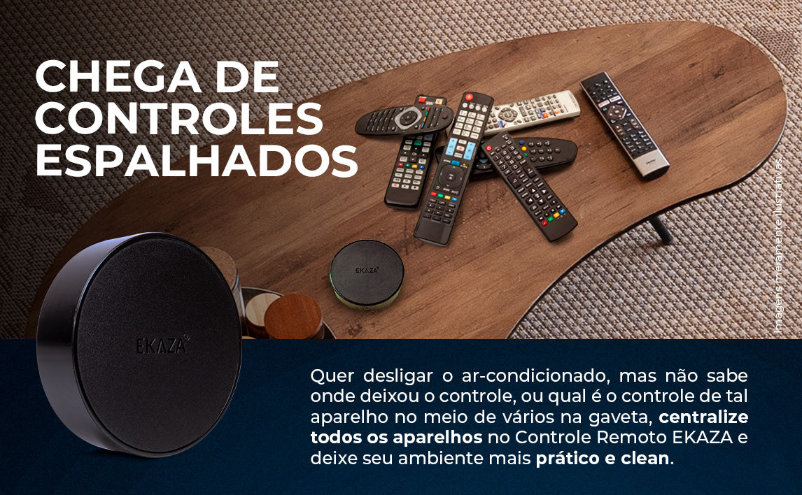 Mini Controle Remoto Universal Wifi Inteligente T304
