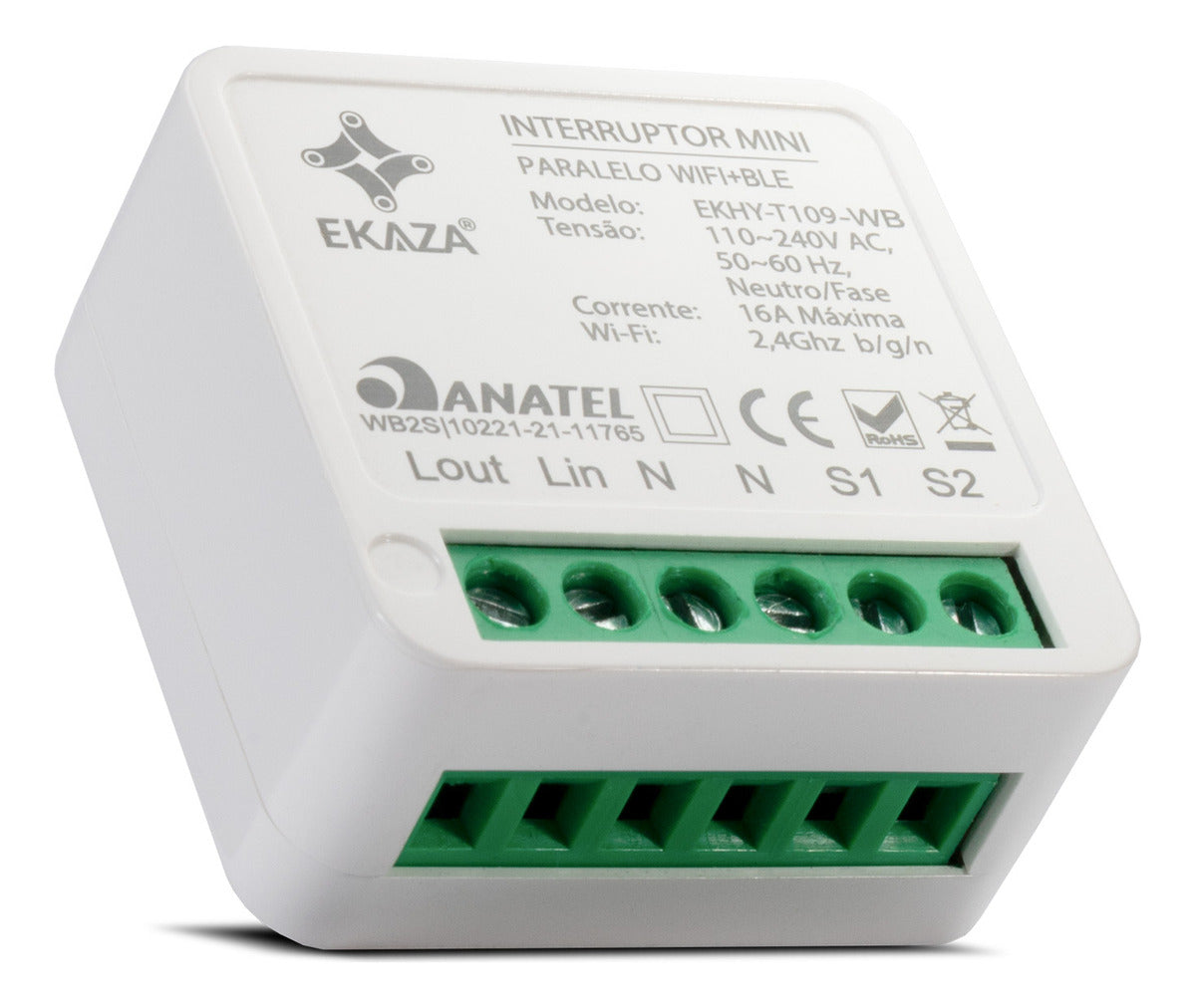 Mini Switch Smart Relay Module ONOFF Parallel Wifi 16A