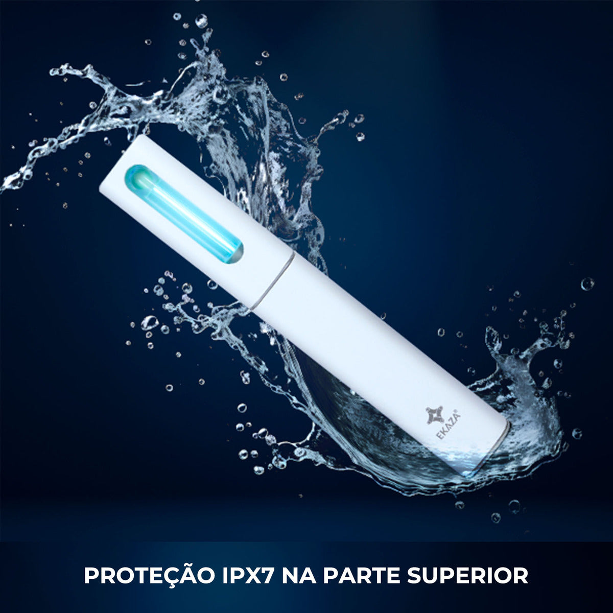 Portable UV Sterilizer Pen with Battery White
