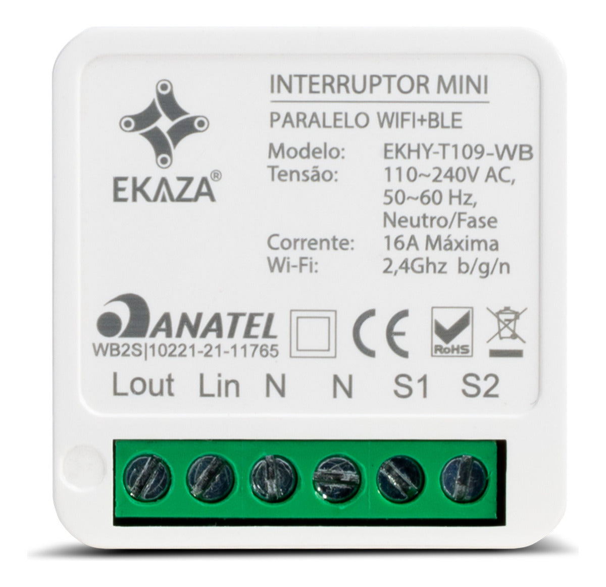 Mini Switch Smart Relay Module ONOFF Parallel Wifi 16A