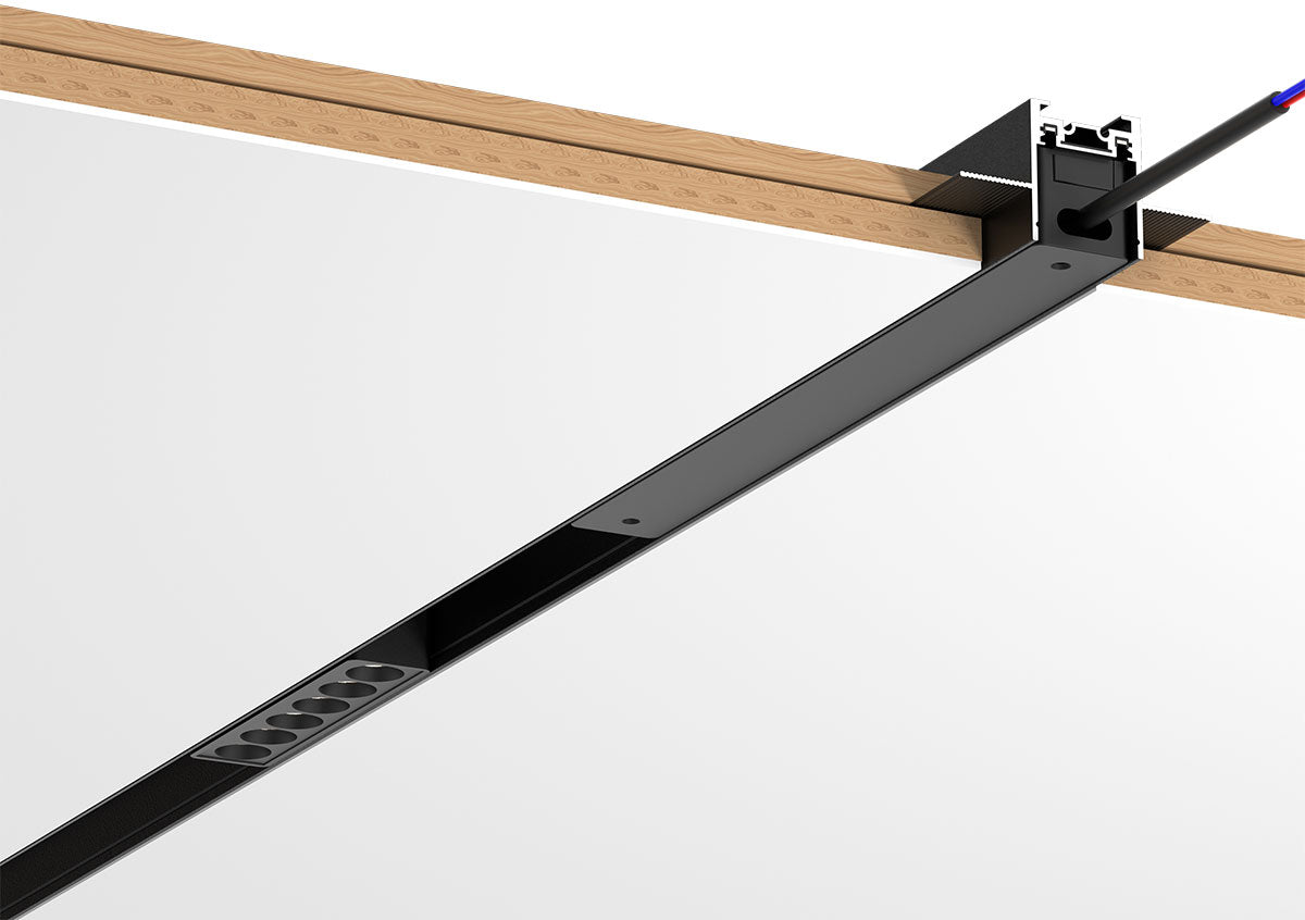 Magnetic Track Embedded Track