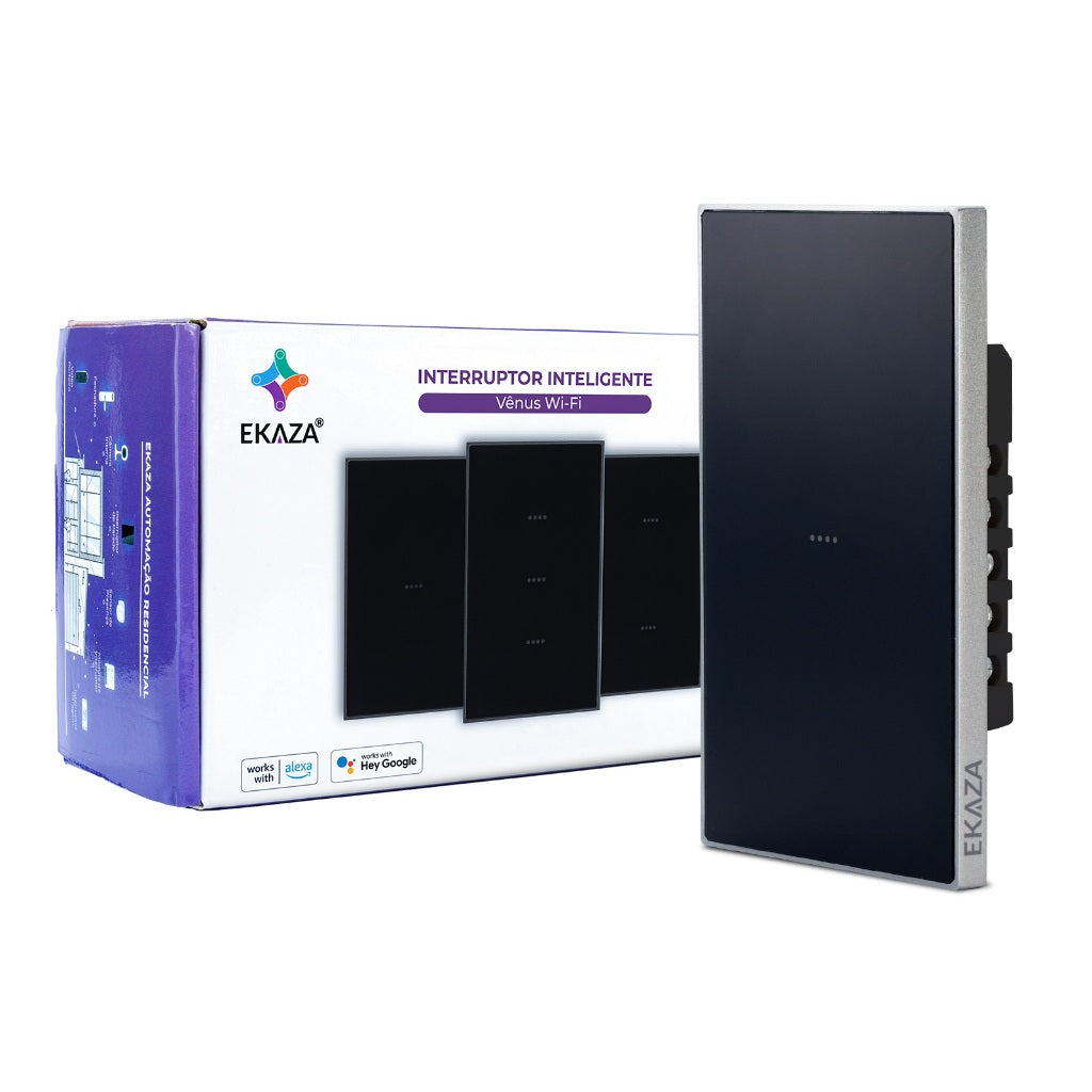 Interruptor Wifi Soft Touch Série Vênus 1 Botão 4x2