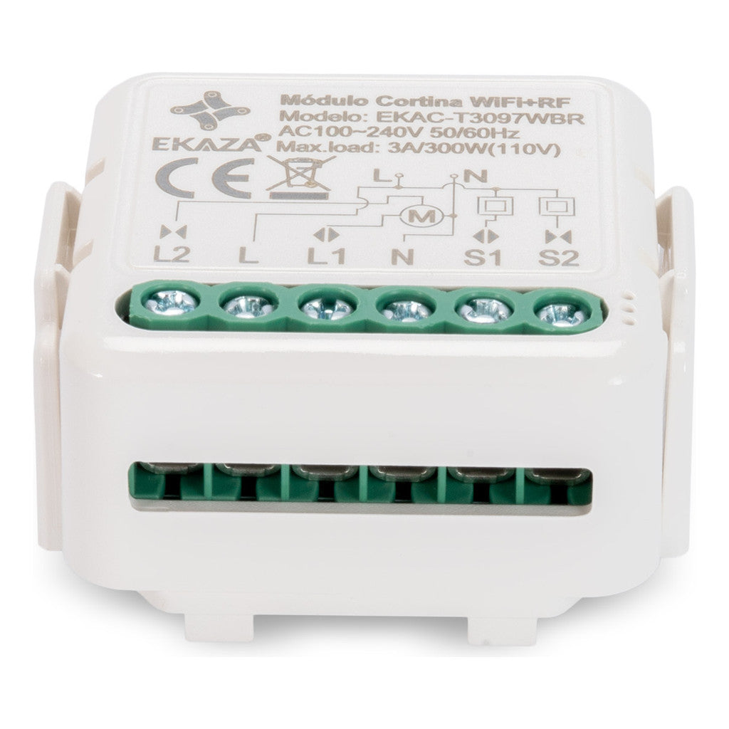 Mini Módulo De Cortina Inteligente Wifi + Rf