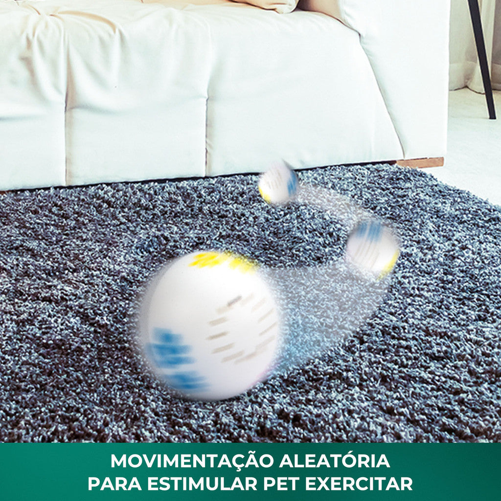 Bolinha Inteligente Pets C/ Porta Petisco Cães E Gatos EKAZA