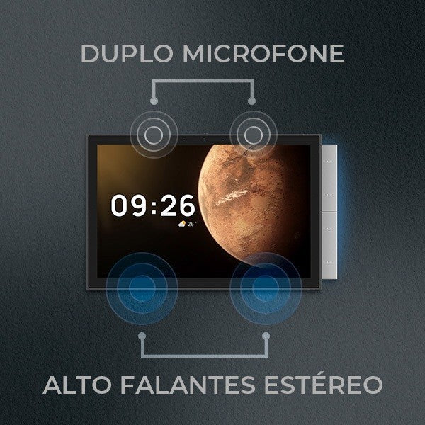 Painel Central Inteligente Wifi Zigbee Tuya Smart Life Alexa EKAZA