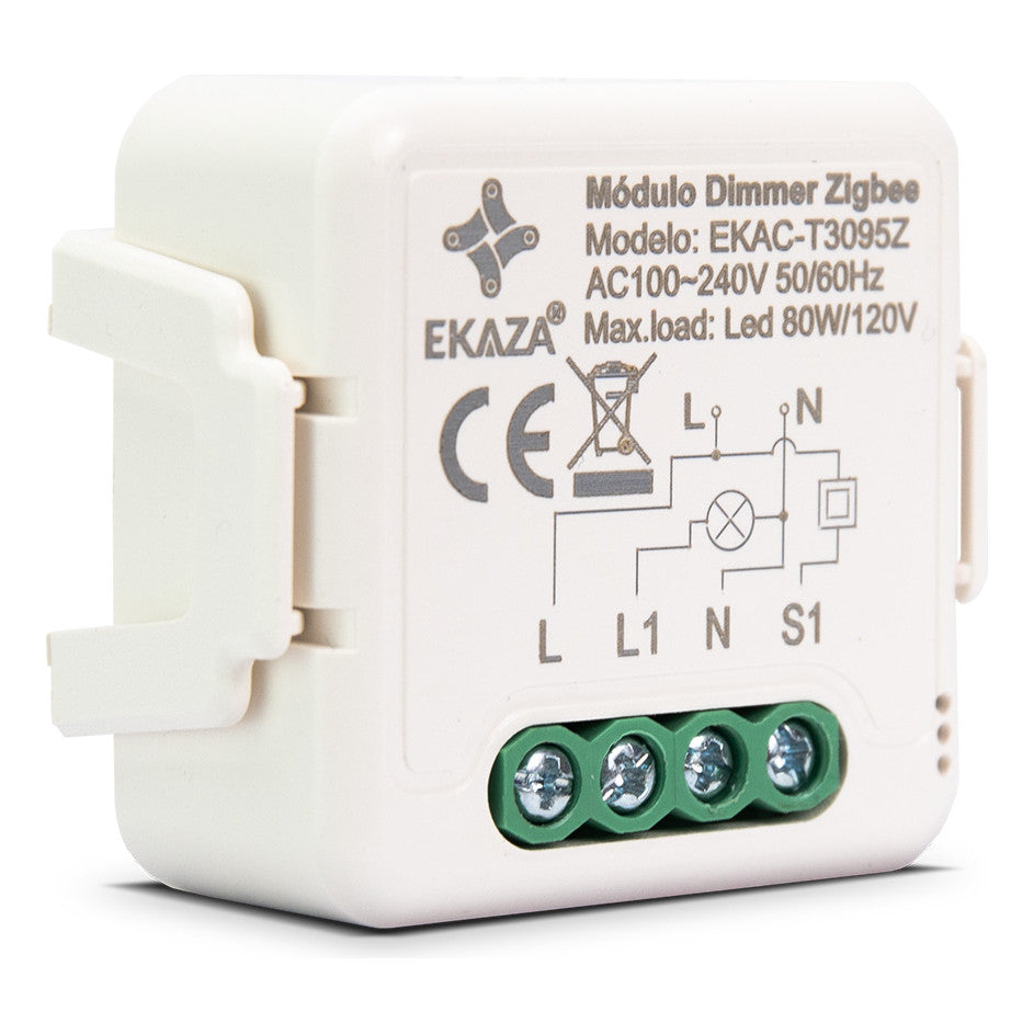 Mini Módulo Dimmer Inteligente 1ch Zigbee