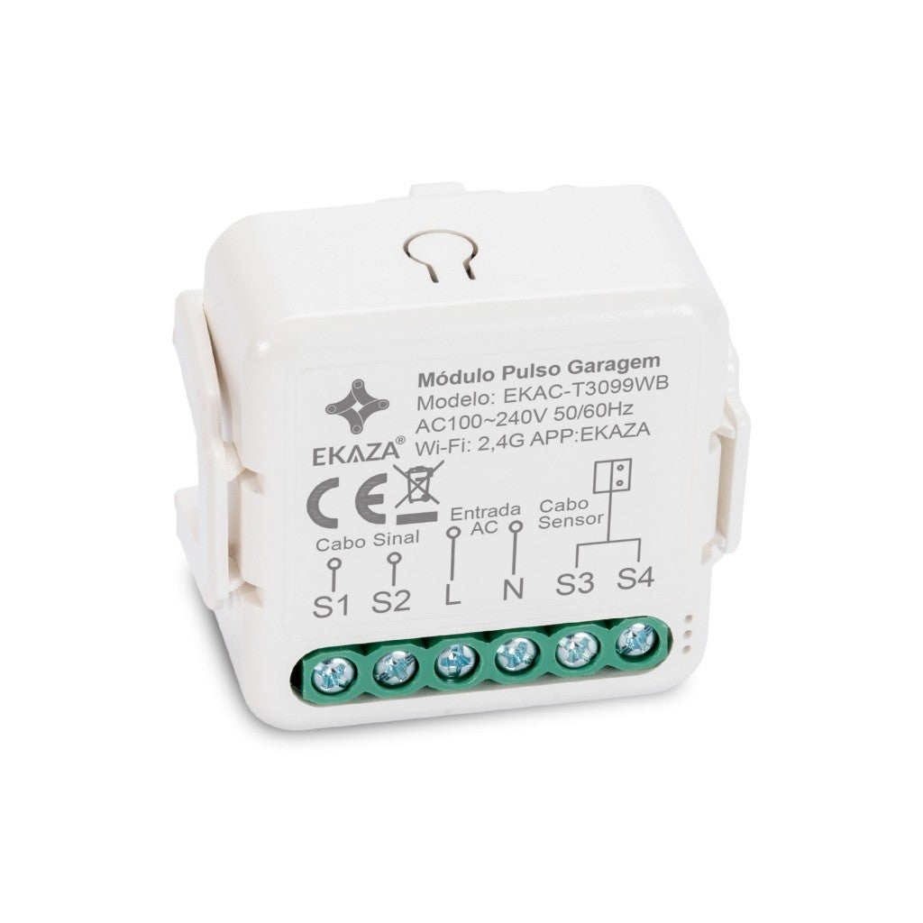 Módulo Relé Portão Garagem com Sensor Wifi