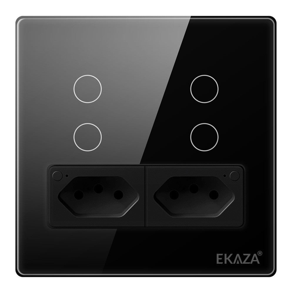 Smart Switch with 2 4x4 WiFi Sockets