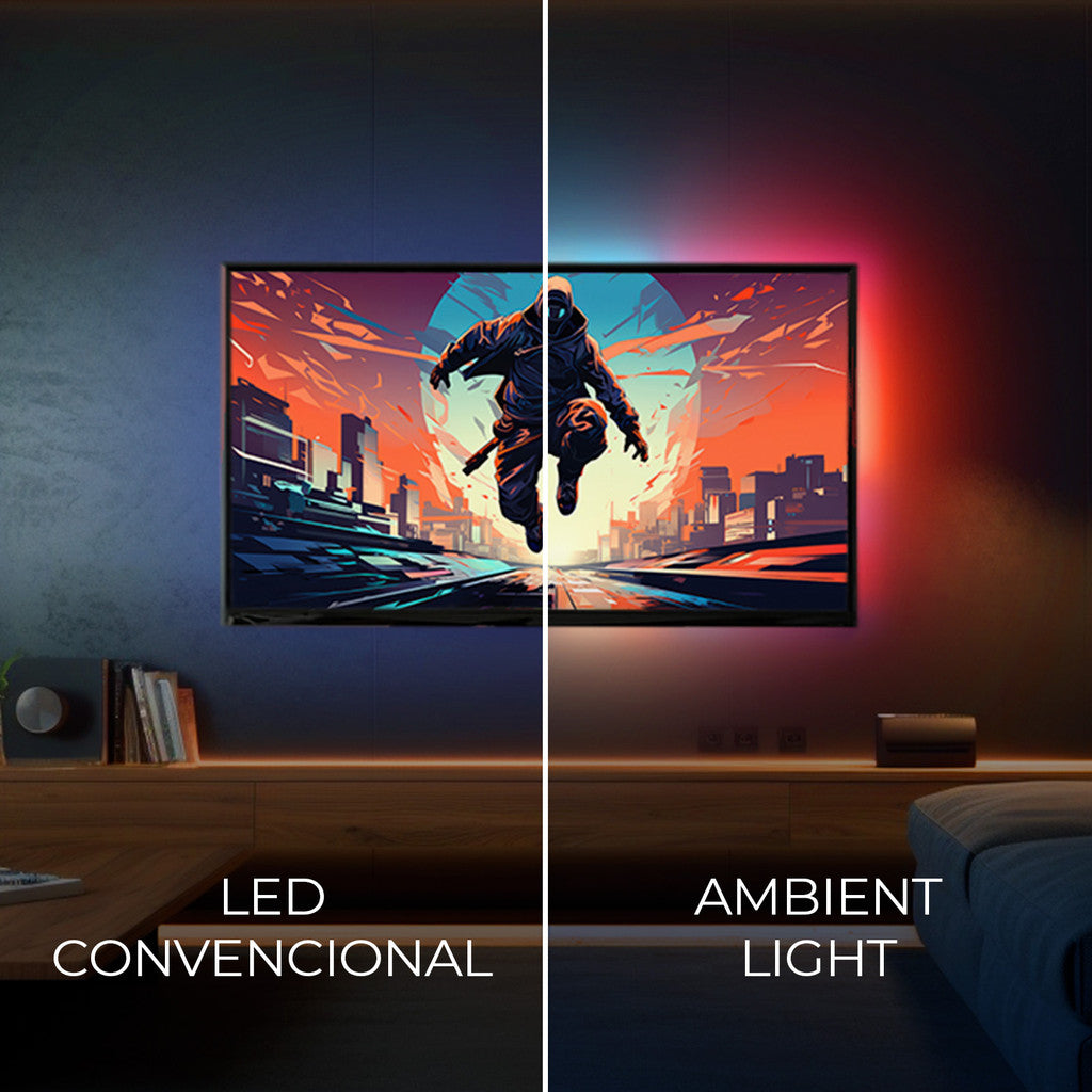 Ambient Light Inteligente RGB para Tv