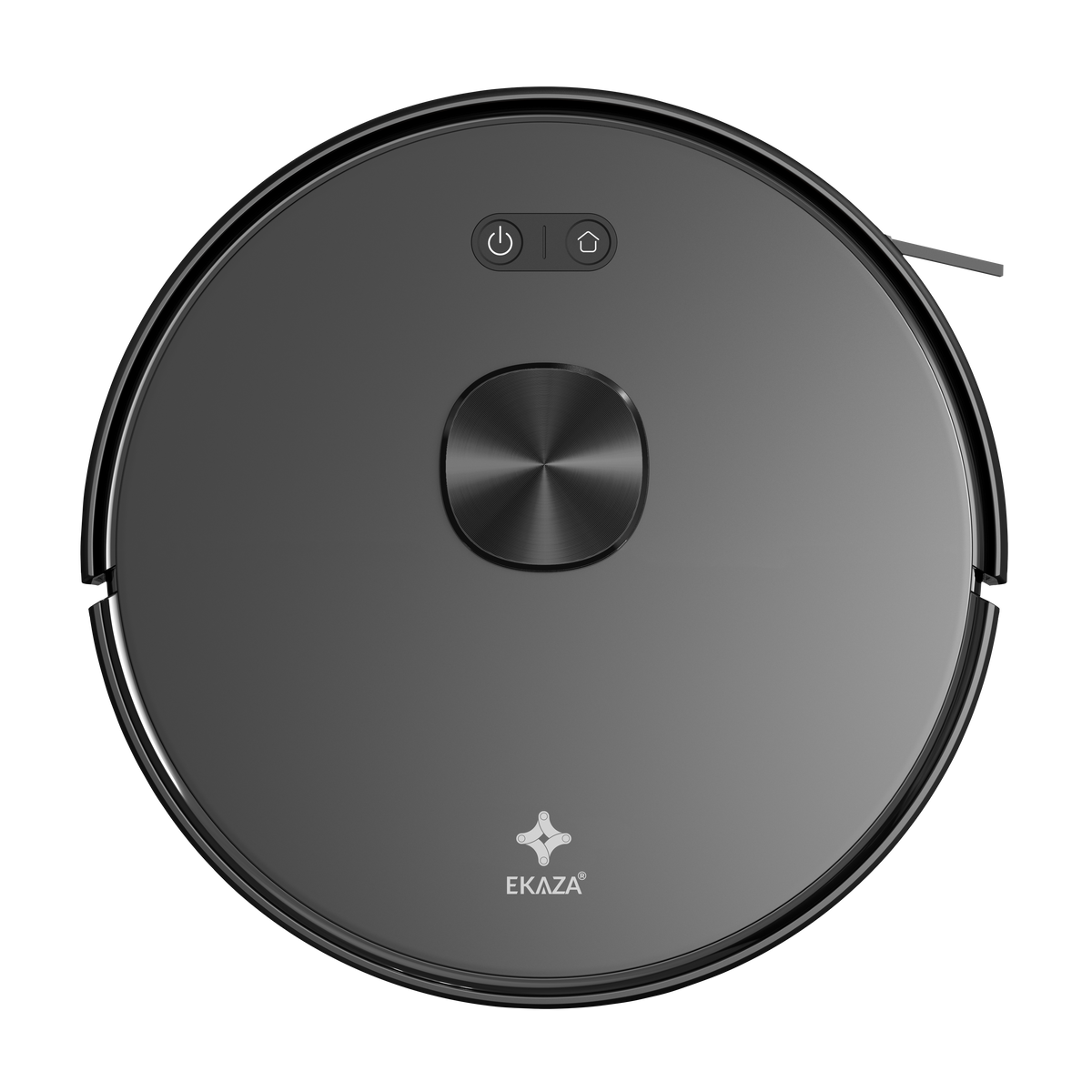 Robô aspirador EKAZA Zion Pro inteligente com navegação Lidar 6000Pa de sucção aspiração e mop base com coleta automática de resíduos e reservatório de 3,2L