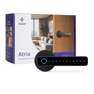 Atria Smart Biometric Digital Lock with Bluetooth, Password, and App