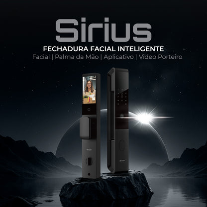 Sirius WiFi T5331 Digital Lock with Facial and Palm Recognition 