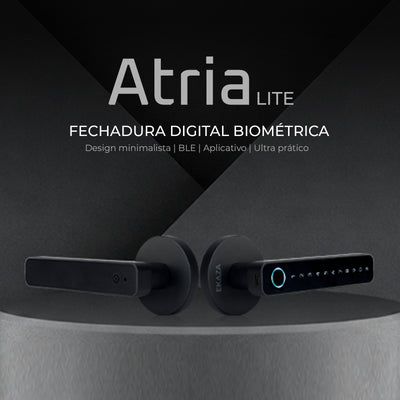Atria Smart Biometric Digital Lock with Bluetooth, Password, and App