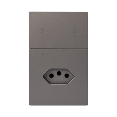Interruptor Inteligente Com Tomada Mercúrio Lite Zigbee