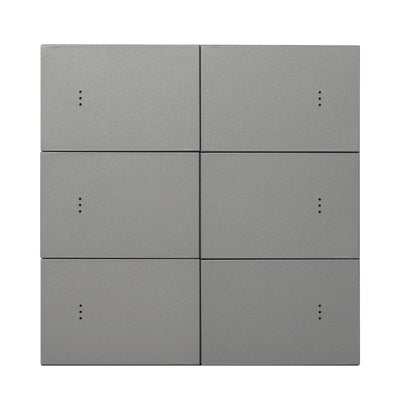 Interruptor Mercúrio Lite Zigbee 4x4 6 Botões