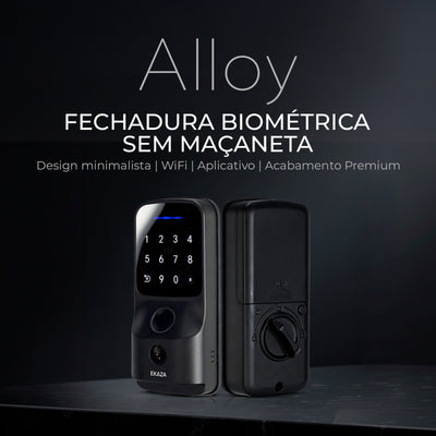 Alloy Biometric Digital Surface Mounted Lock