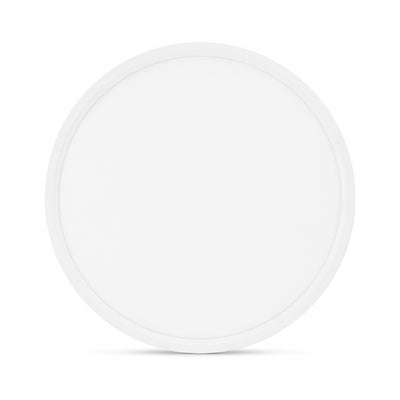 Smart LED Panel Ceiling Light with RGB Trim Surface Mount 24W