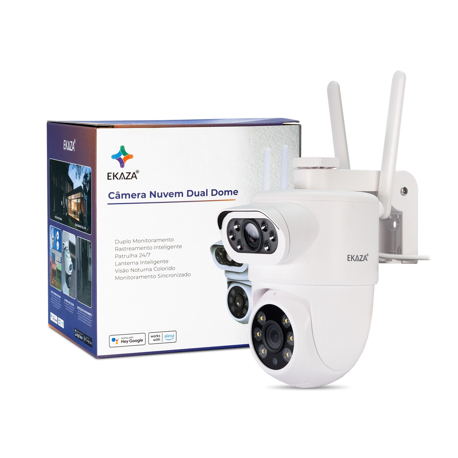 T3169 Dual 2K Cloud Dome Outdoor Security Camera 