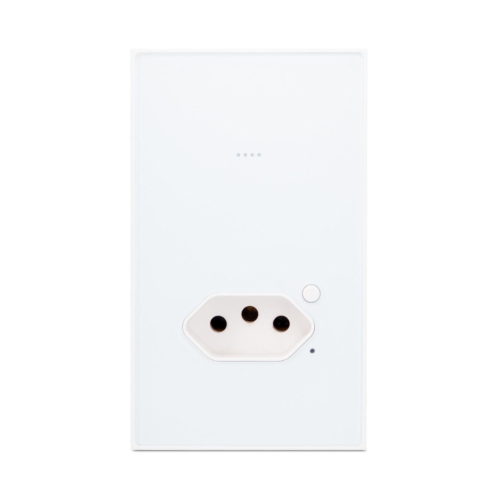 Interruptor Wifi Soft Touch Série Vênus 1 Botão com Tomada 4x2