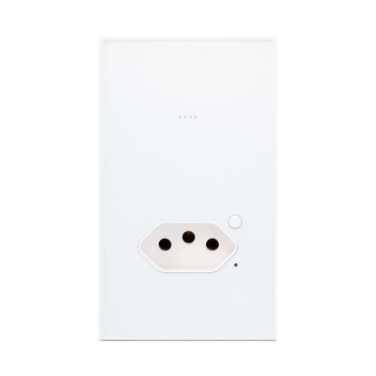 Interruptor Wifi Soft Touch Série Vênus 1 Botão com Tomada 4x2