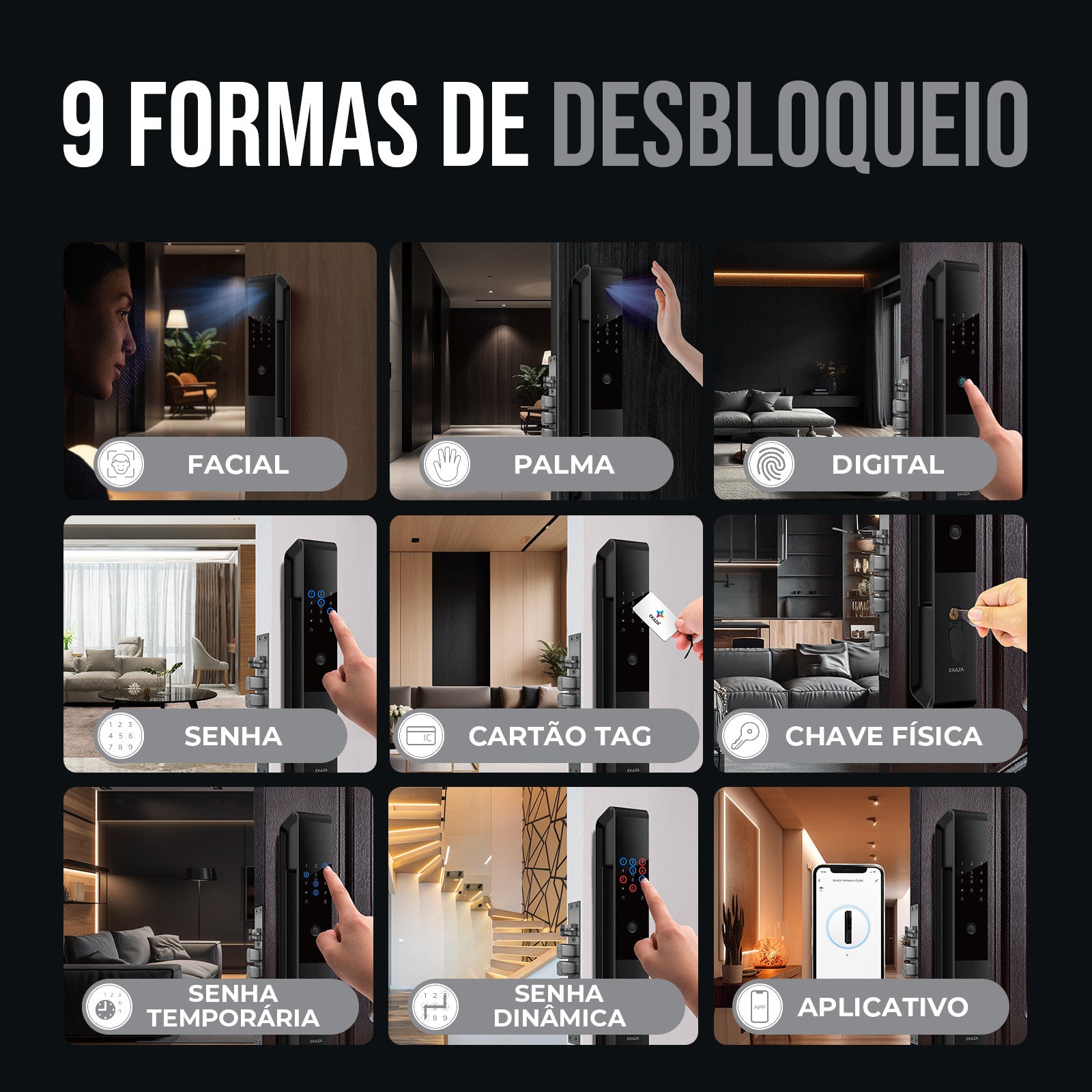 Sirius WiFi T5331 Digital Lock with Facial and Palm Recognition 