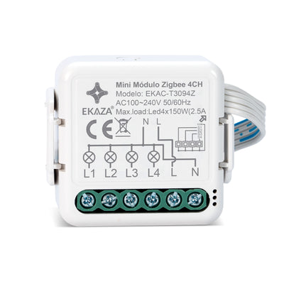 4CH Zigbee Paralero Smart Relay Module Mini Switch