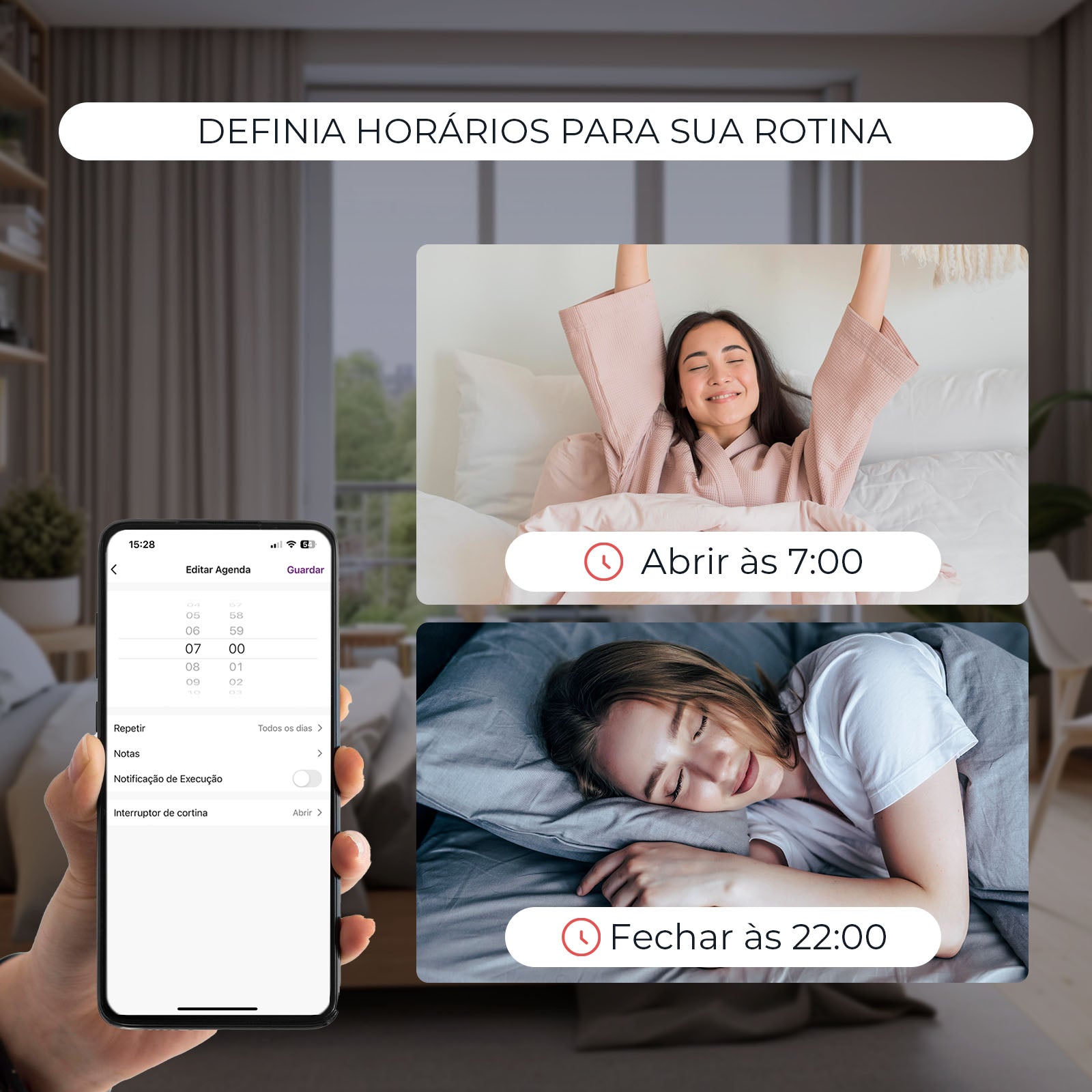 Mini Módulo De Cortina Inteligente Wifi + Rf