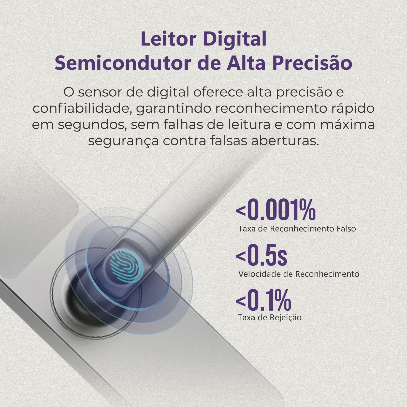 Fechadura Digital Inteligente Senha Cartão Alumínio Cor Prateada Biométrica Lyra Ekmg-t5332 Wifi