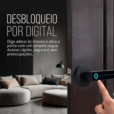 Atria Smart Biometric Digital Lock with Bluetooth, Password, and App