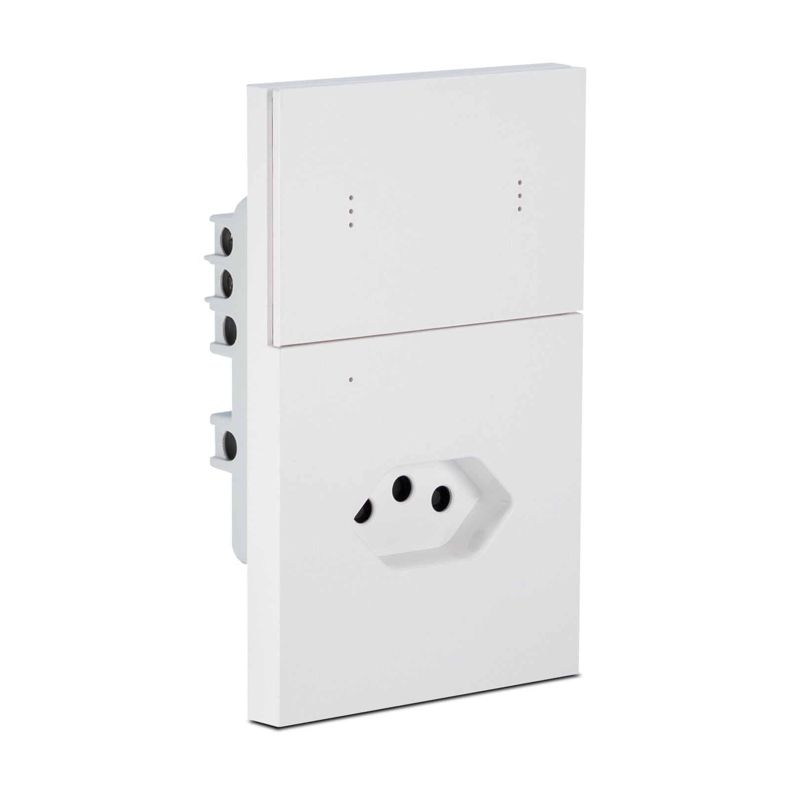 Interruptor Inteligente Com Tomada Mercúrio Lite Zigbee