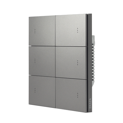 Interruptor Mercúrio Lite Zigbee 4x4 6 Botões