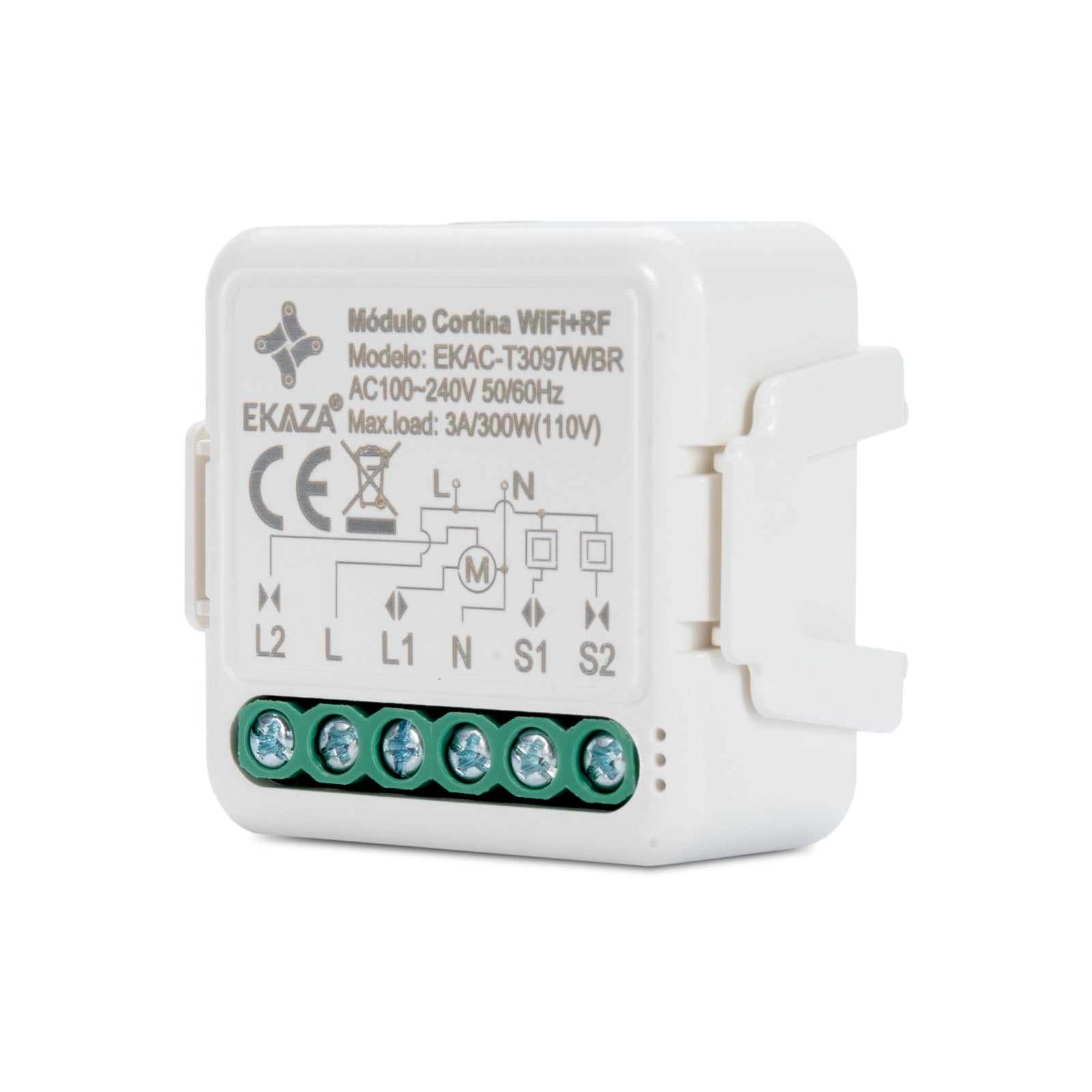 Mini Módulo De Cortina Inteligente Wifi + Rf