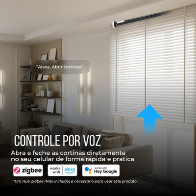 Smart Roller Blind Motor Zigbee 3.0 1.3Nm App Control Alexa Google Home Silent