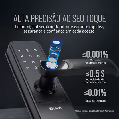 Fechadura Digital Biométrica Alloy