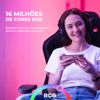 Painel de LED plafon Inteligente RGBW 24W