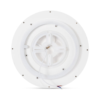 Smart LED Panel Ceiling Light with RGB Trim Surface Mount 24W