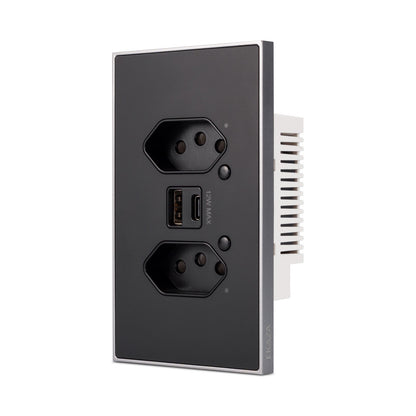 Venus Series Soft Touch Wifi Smart Socket with USB-A+USB-C 
