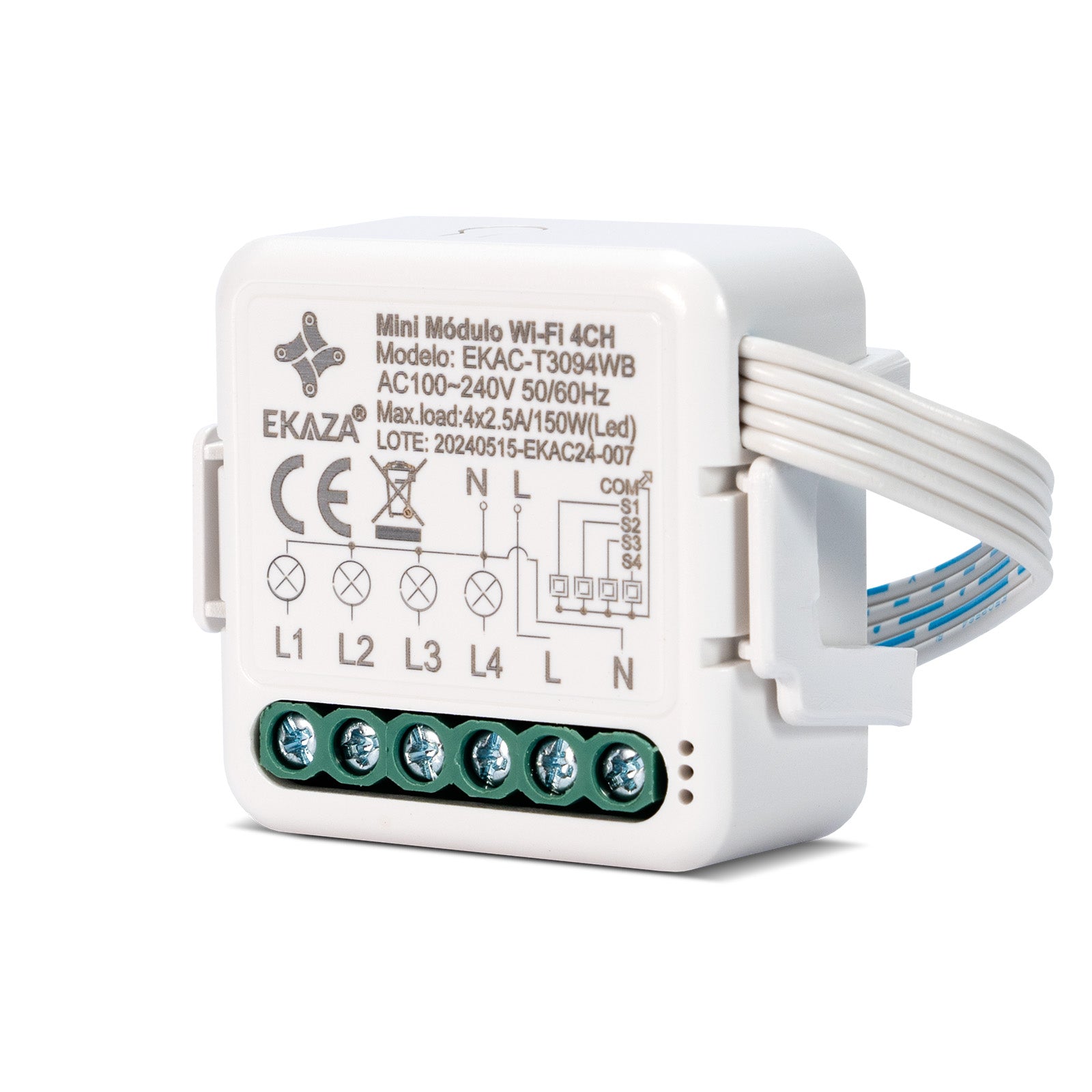 4CH Paralero Wifi Mini Smart Relay Module Switch