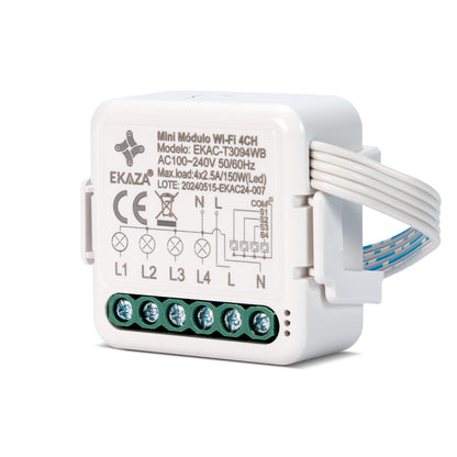 4CH Paralero Wifi Mini Smart Relay Module Switch
