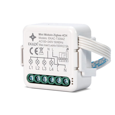 4CH Zigbee Paralero Smart Relay Module Mini Switch