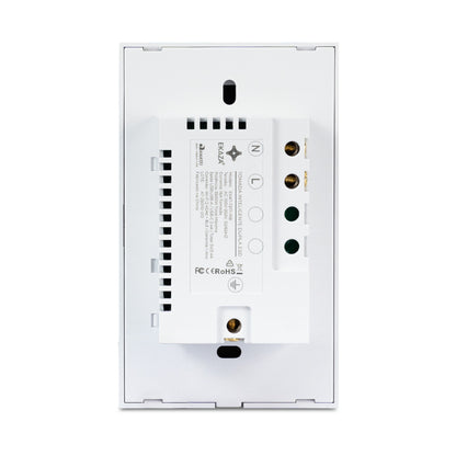 Double Socket with USB-A+USB-C 16A 2.5D Glass 